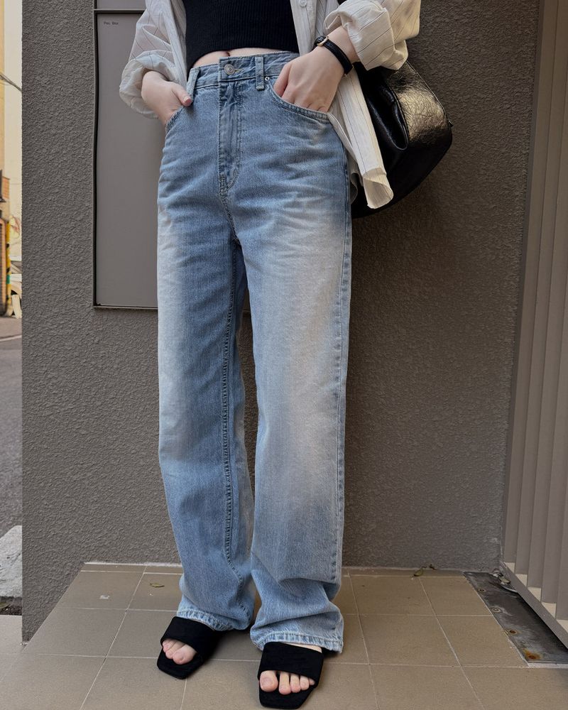 Wenny Straight Fit Denim Pants