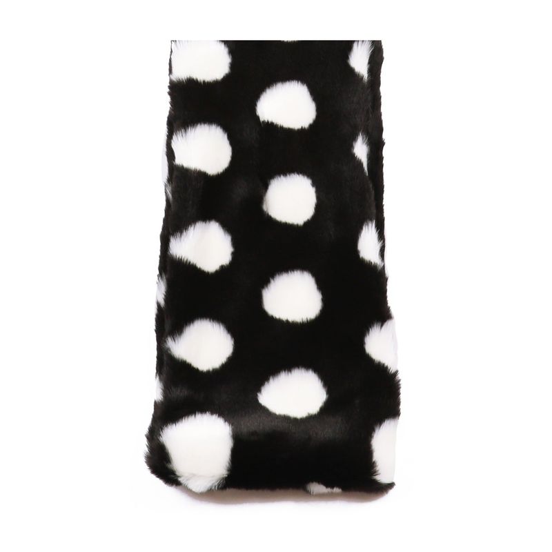 DOT MINK FAKE FUR MUFFLER
