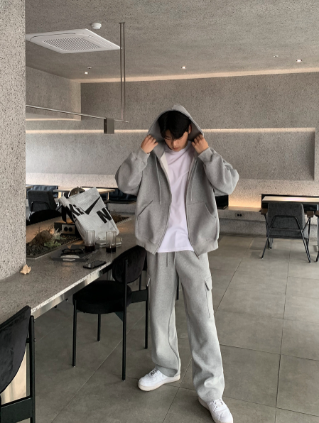 【Setup】Urban Double Middle Finger Overfit Hooded Cargo Training Set