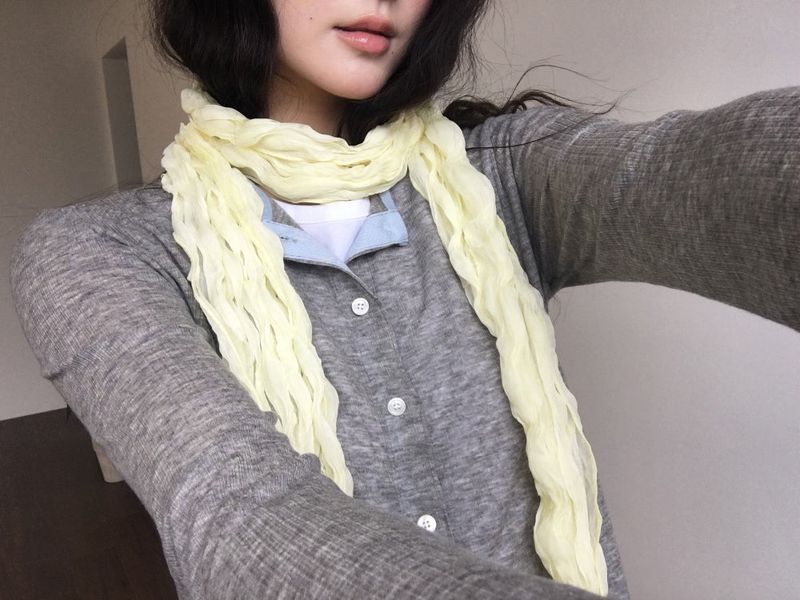 De Nuit Wave Scarf (3color)