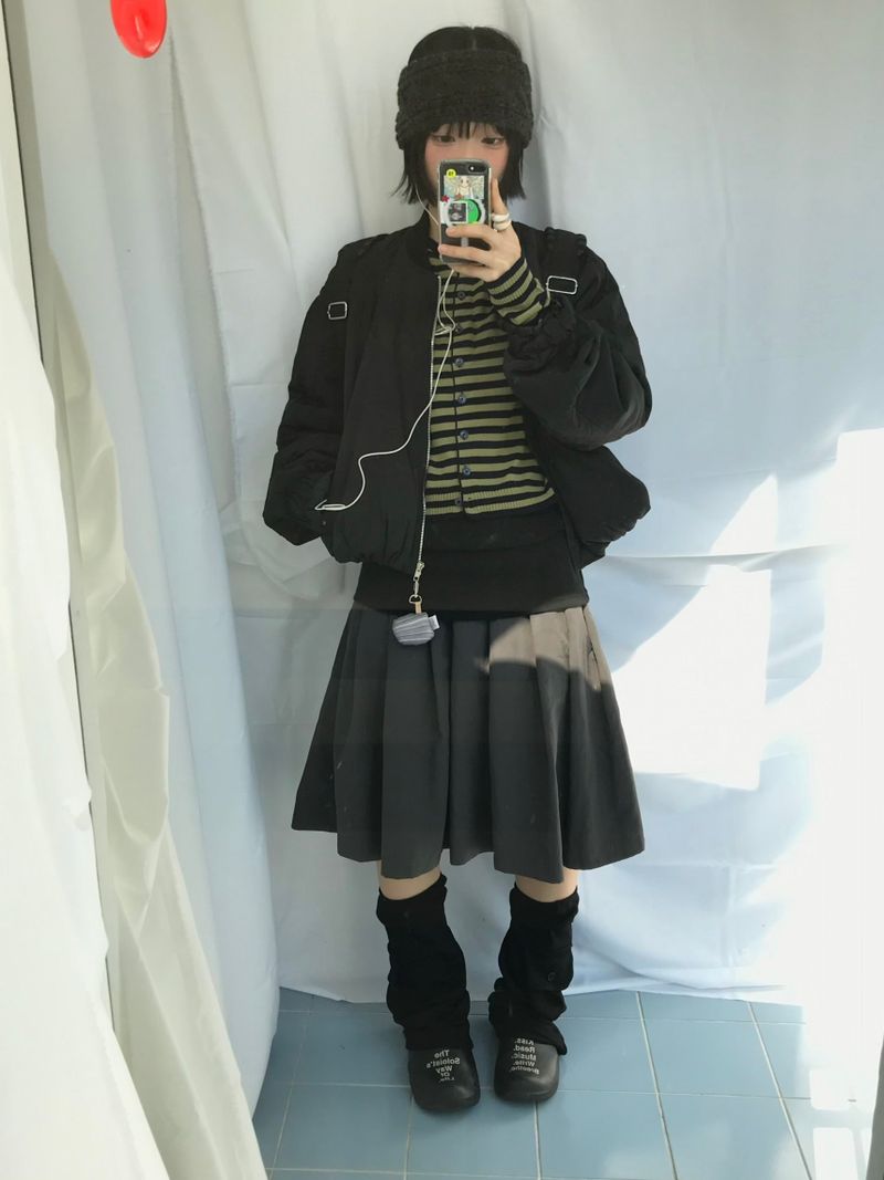Cozy Striped Cardigan