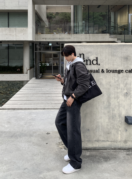 Nechis Washed Wide Denim Pants