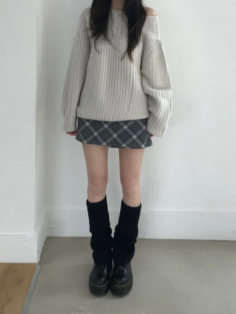Hershey Checkered Skirt Pants (2 colors)
