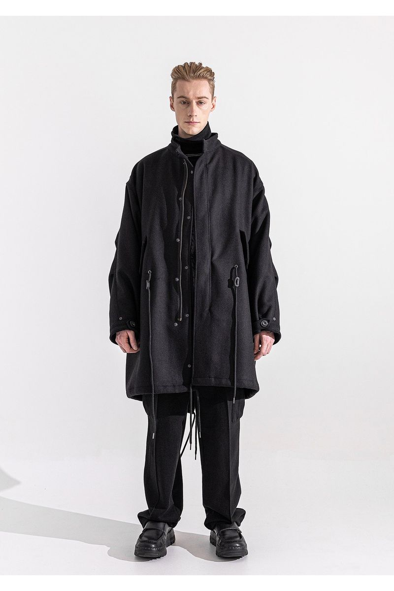 M-65 FISHTAIL WOOL COAT