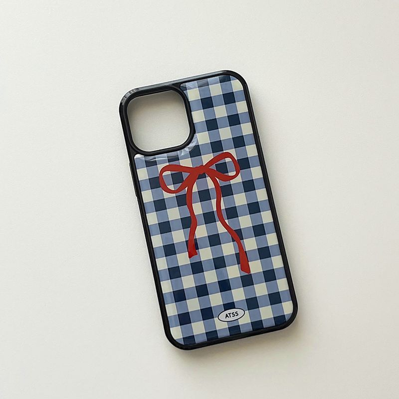 red ribbon epoxy bumper case