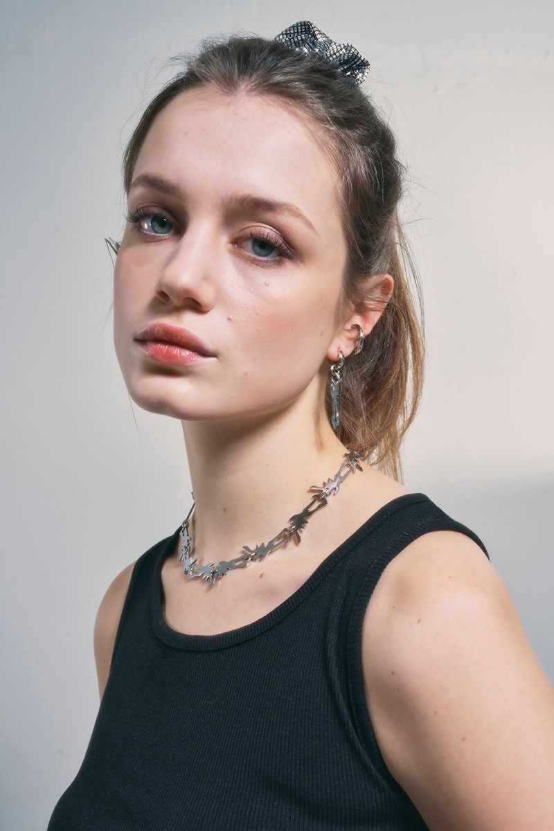 NO.343 [SILVER] EARRING