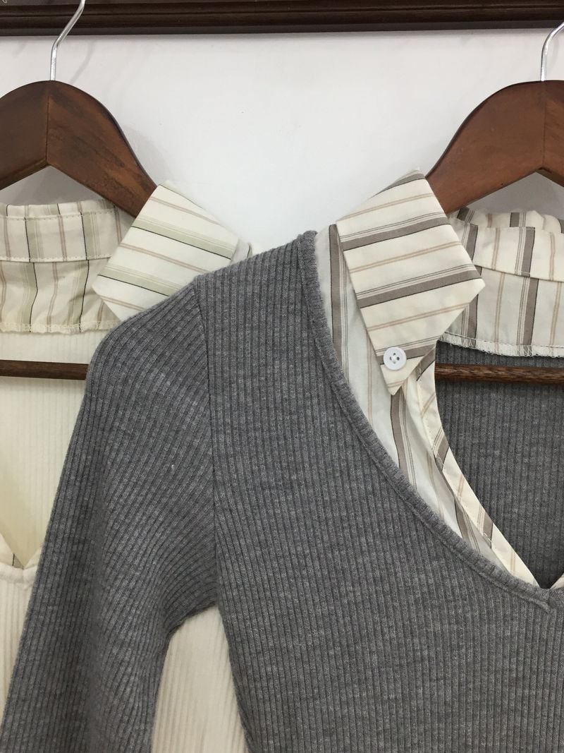 Stripe Warm Dress