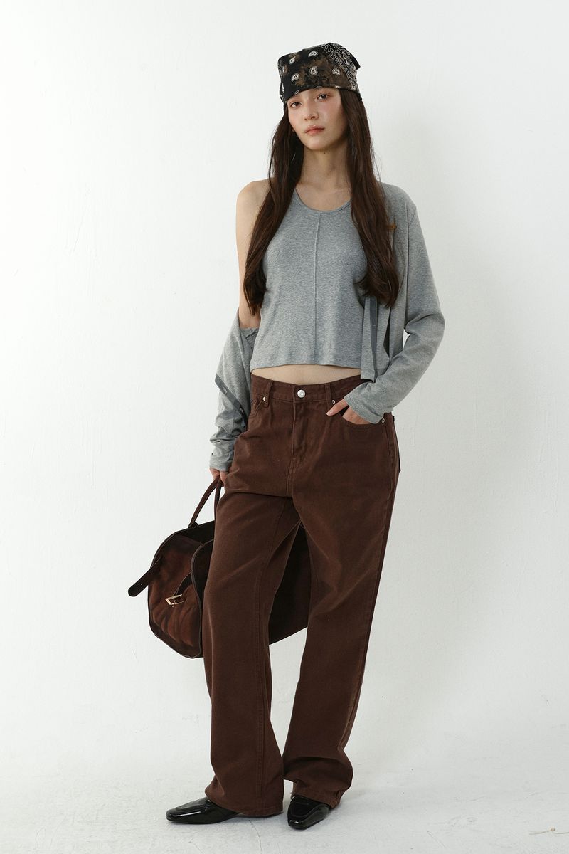 BROWNIE COTTON JEAN_BROWN
