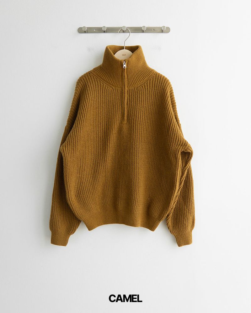 Como Half Zip-up Knit