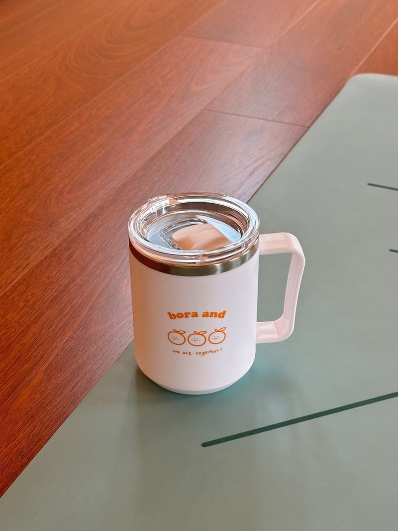 Tangerine Stainless Mug (400ml)