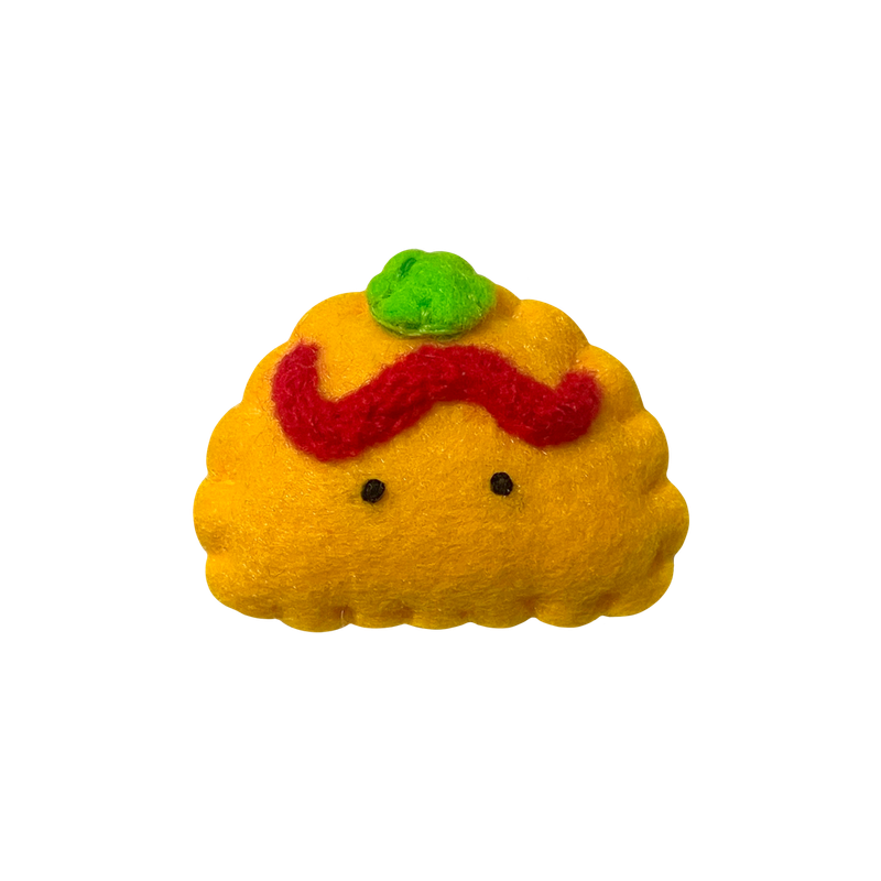 pelterz（ペルターズ）の「[MADE] half-moon friends Omelet Rice Key ring（Toys/Key Holders）」