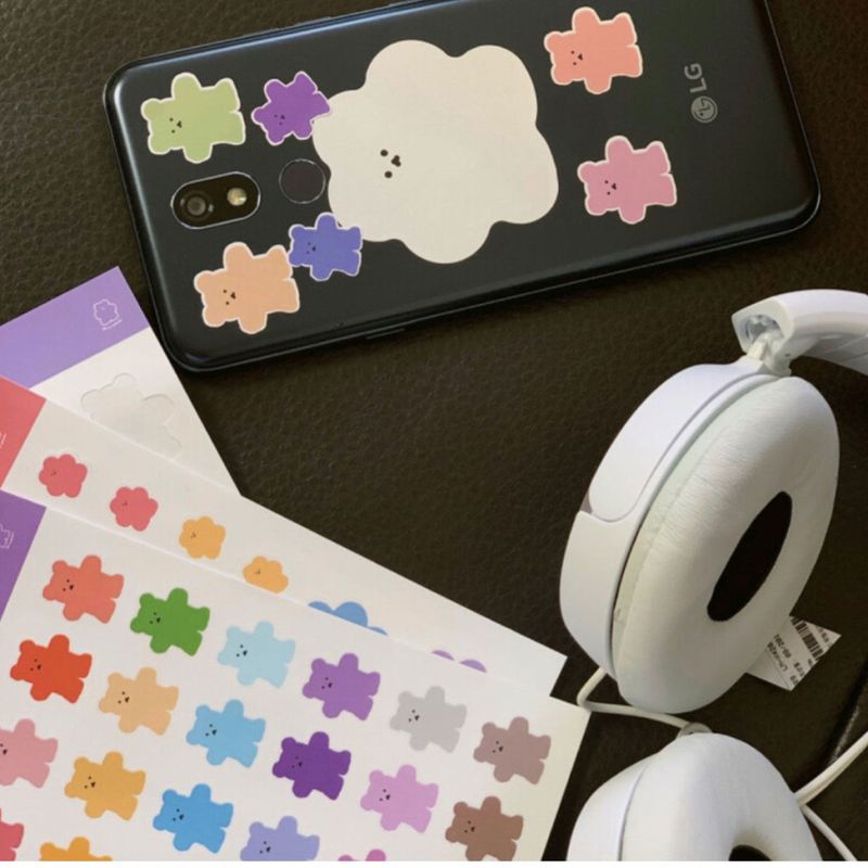 mini chanibear sticker