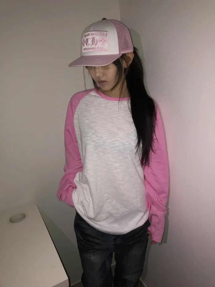 Let's Pink Raglan Tee