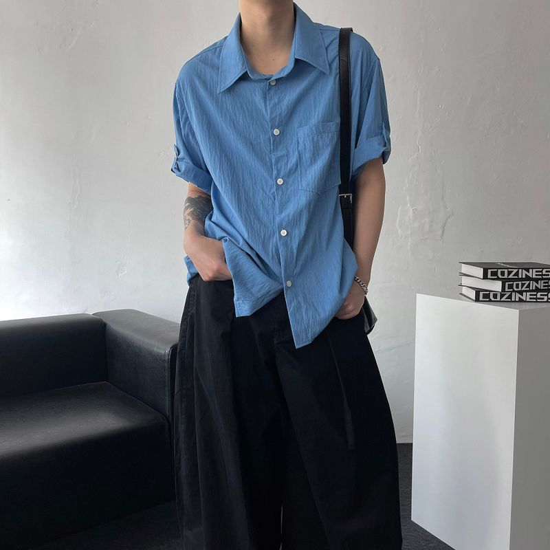 COZINESS（コジネス）の「GM Rouking Roll-Up Short-sleeved Shirt (3 colors)（Tops）」