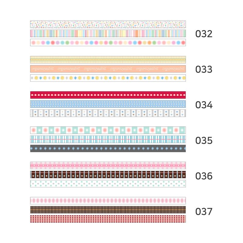 oab masking tape 032-037 set