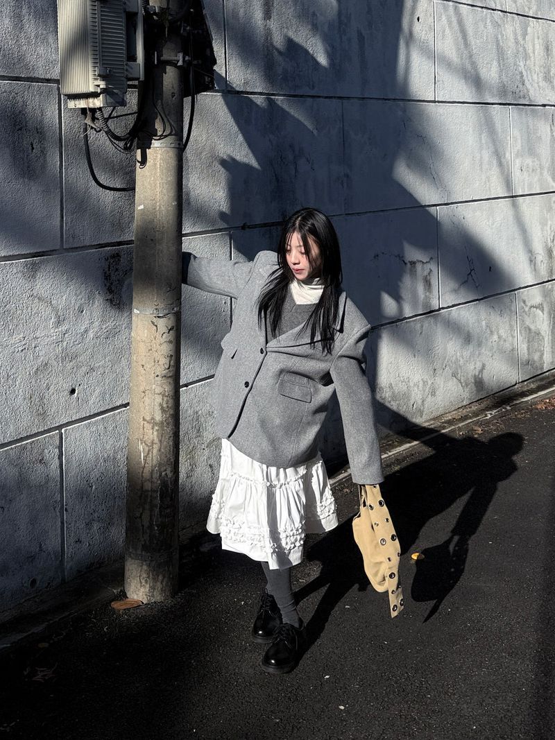  RELAXED WOOL JACKET