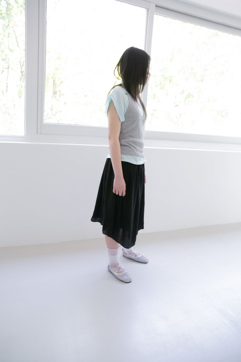 backless halterneck sleeveless top(5colors)