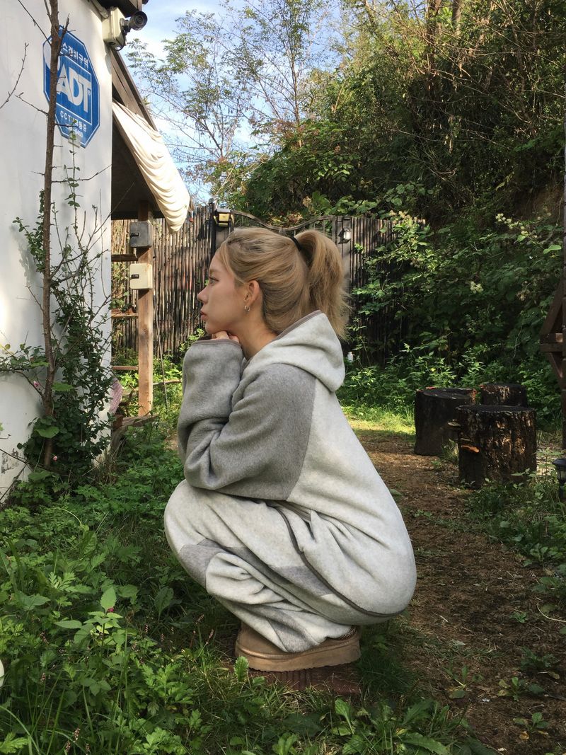 [SET] Fluffy Winter Fleece Zip-Up (3c)