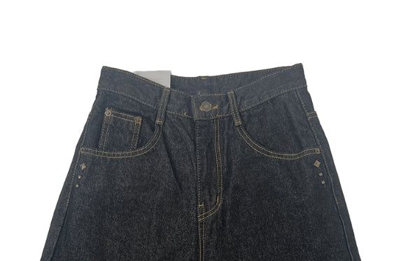 Jackson Studded Balloon Fit Raw Wide Pants