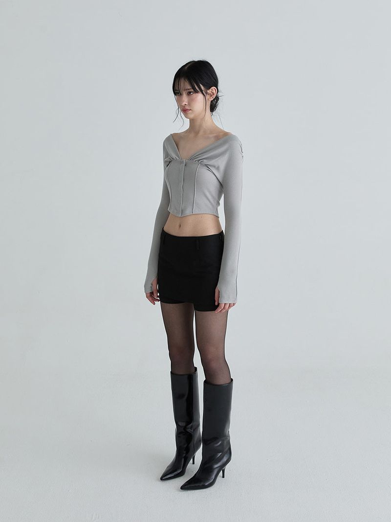 Rhea cardigan (Gray)