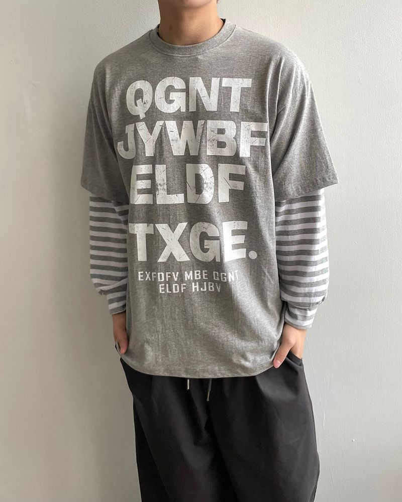 Inter Layered Long Sleeve