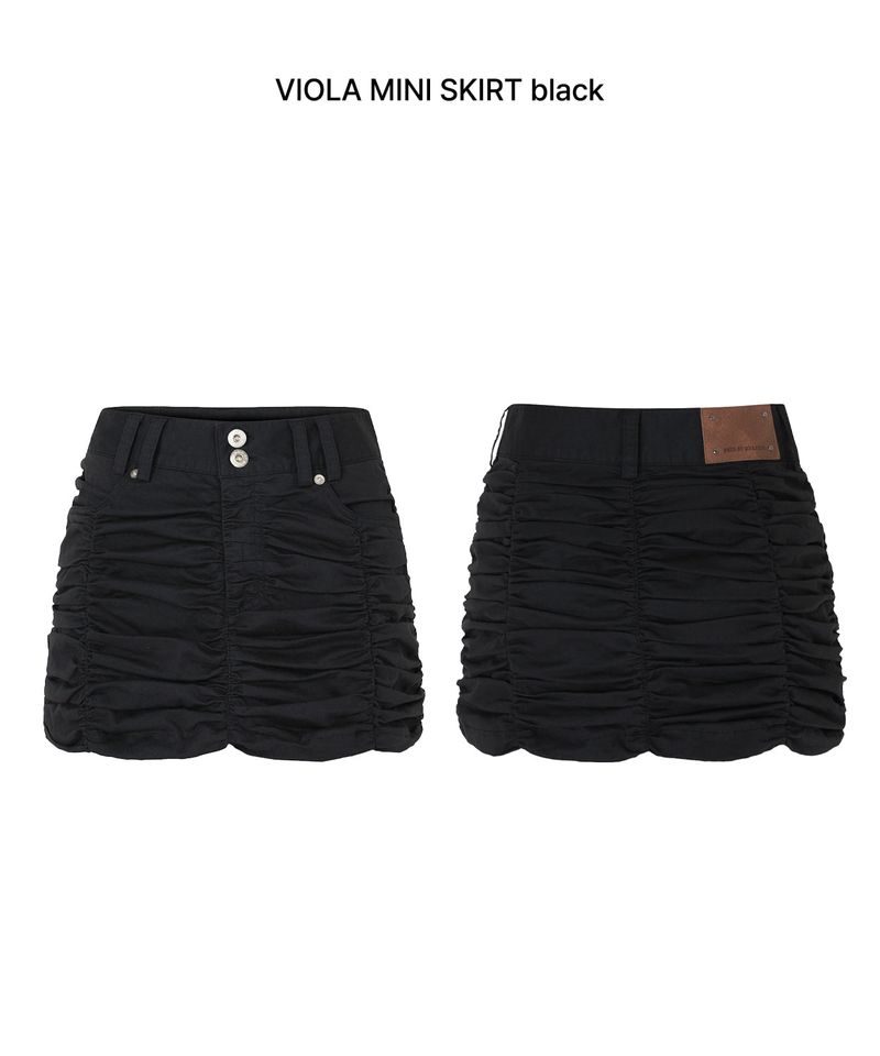 VIOLA MINI SKIRT black