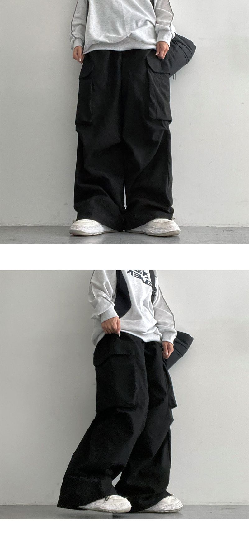 Polts Balloon Wide Cargo Pants (3 colors)