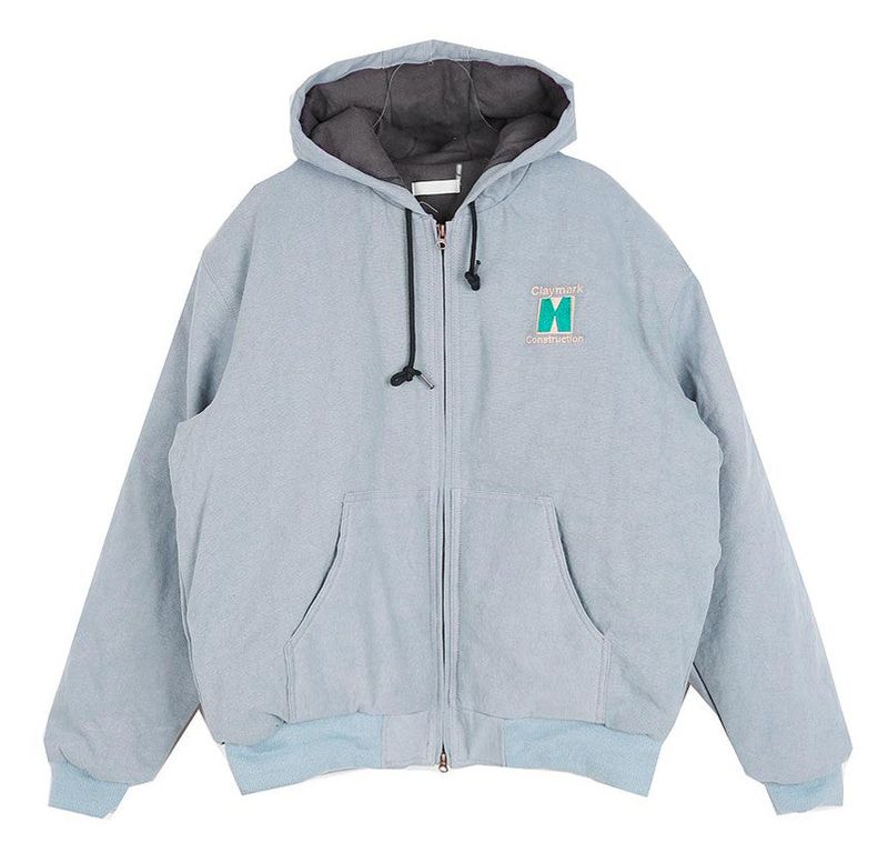 No.0554 canvas work hood padding JK (3color)