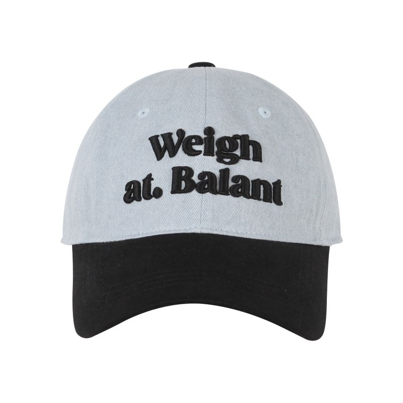 BALANT（バラント）の「デニム刺繍ボールキャップ - Black（帽子）」