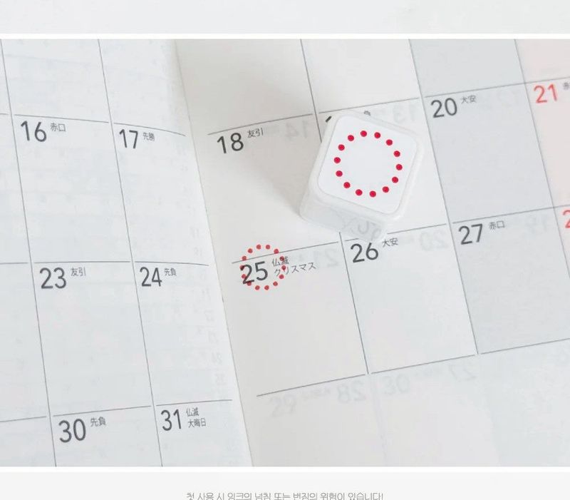 3 design push stamp