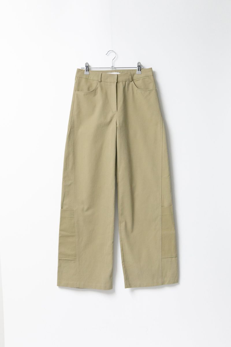 peach side pocket wide pants(2colors)