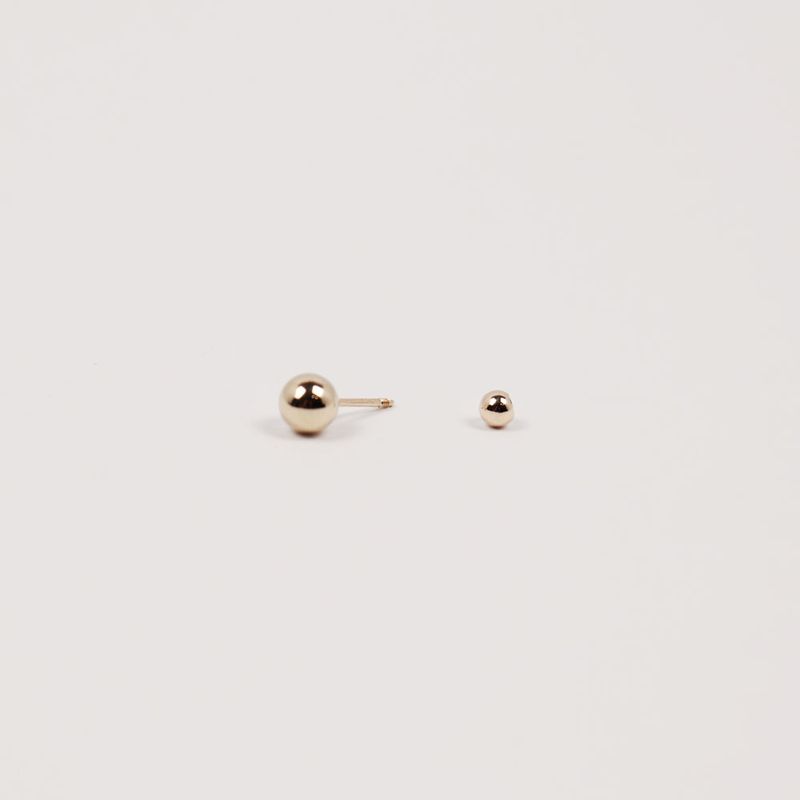 [single piercing] 14K GOLD BALL PIERCING (5mm)