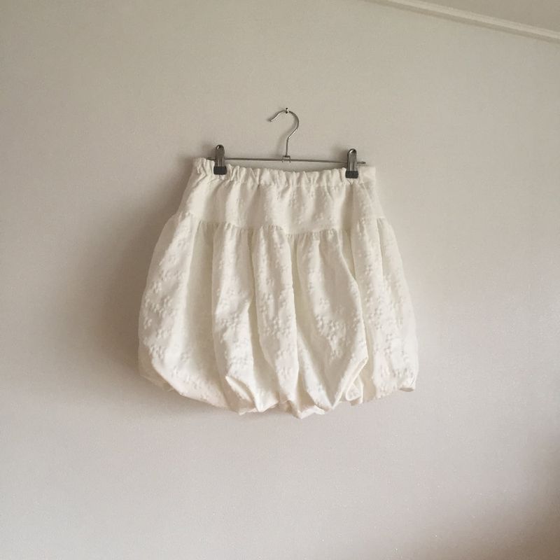 Floral Balloon Bendable Skirt (2 colors)