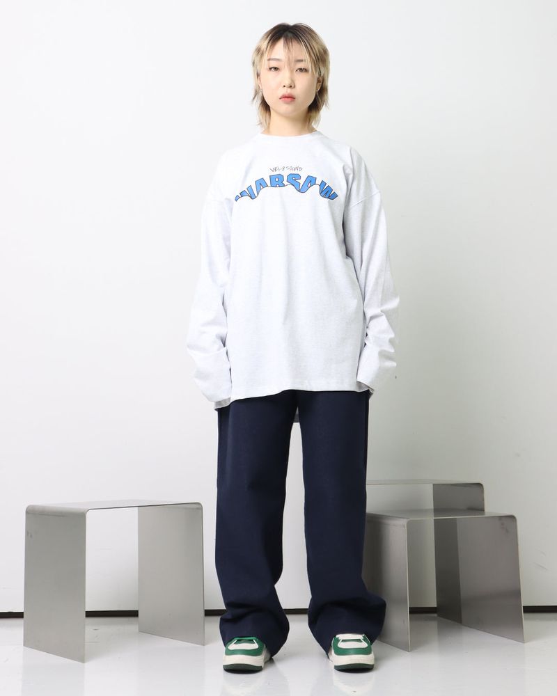 Wave Lettering Long Sleeve_2color