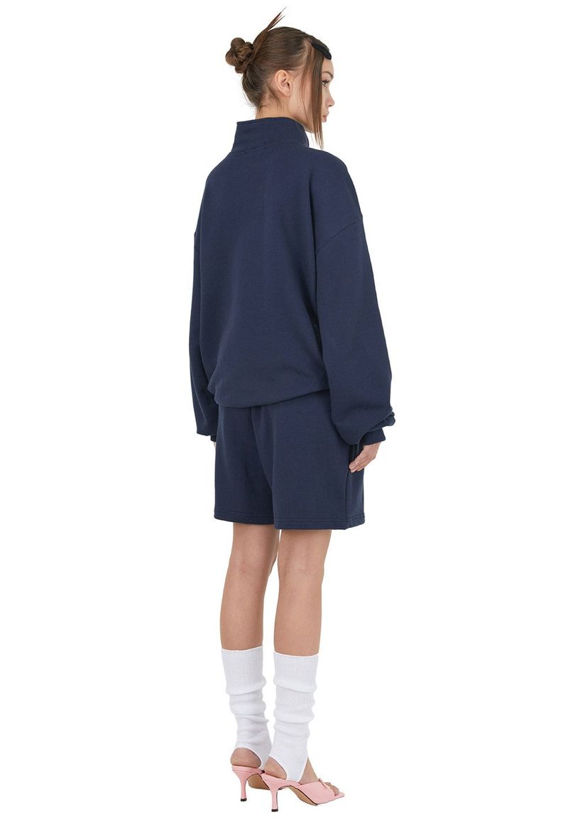 [IPT001-7] COOL ATTITUDE COTTON SHORTS NAVY