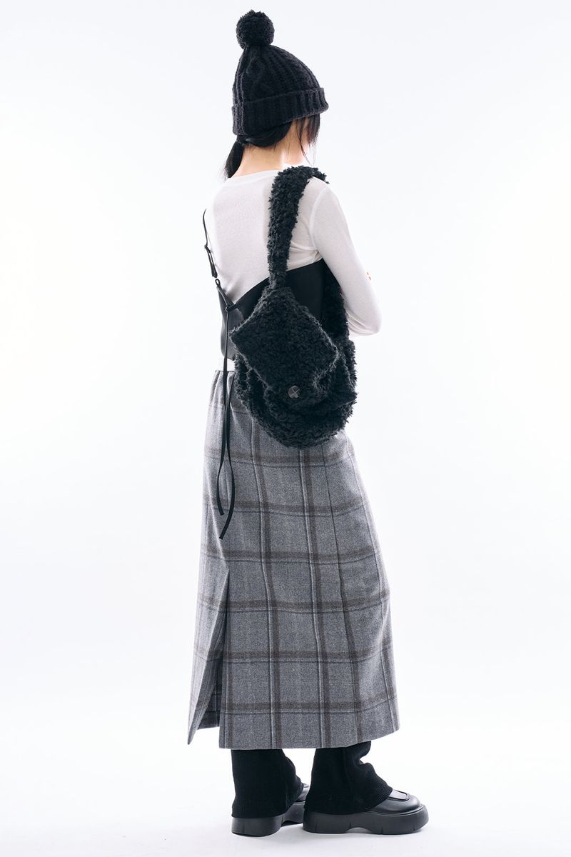 Lumi buckle flap bag