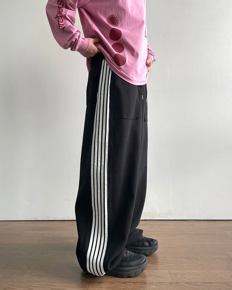 ファイブラインバルーントラックパンツ