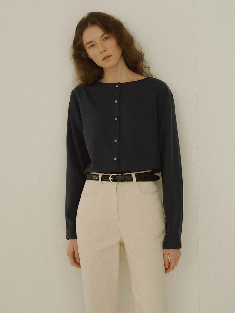 Classic leather belt