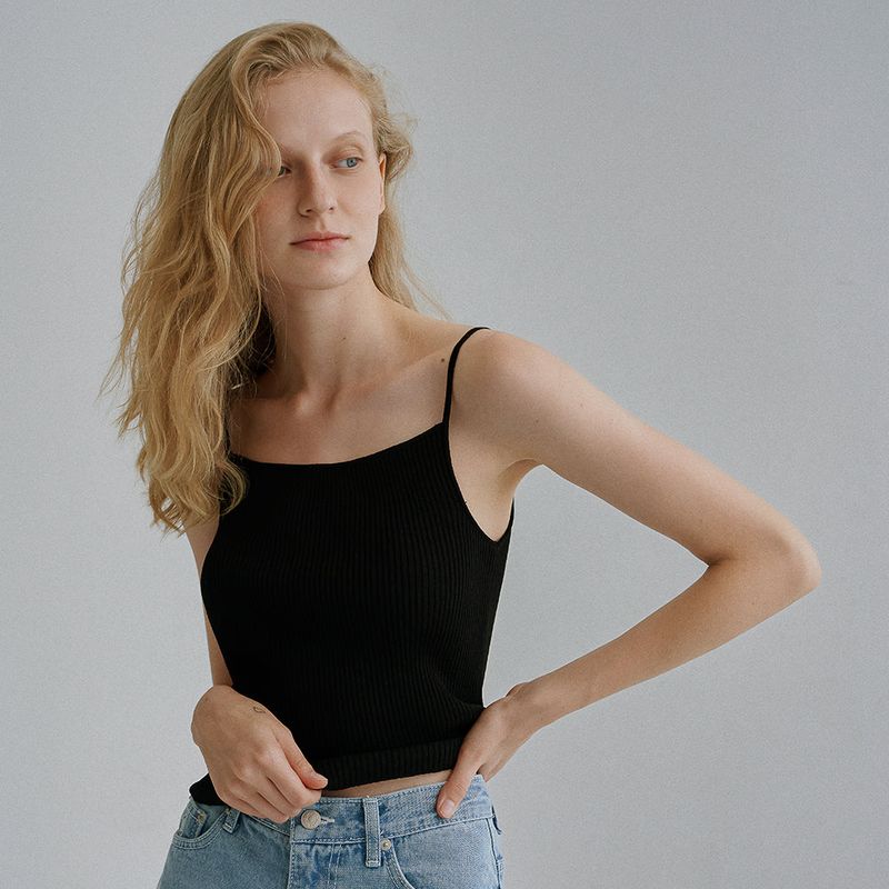 URAGO（ユラゴ）の「Anna ribbed sleeveless（Tops）」