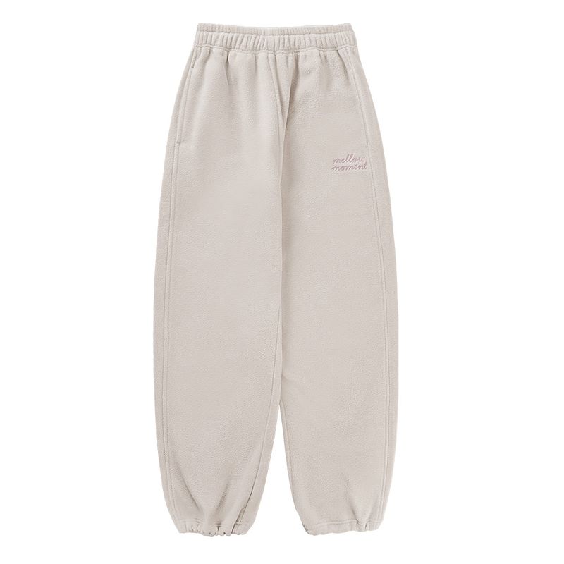 FLEECE 2WAY PANTS (Light beige)