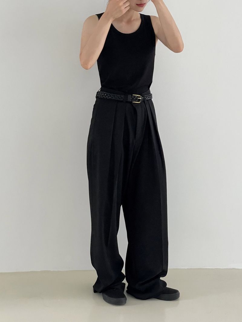 Berlin tension semi-wide slacks