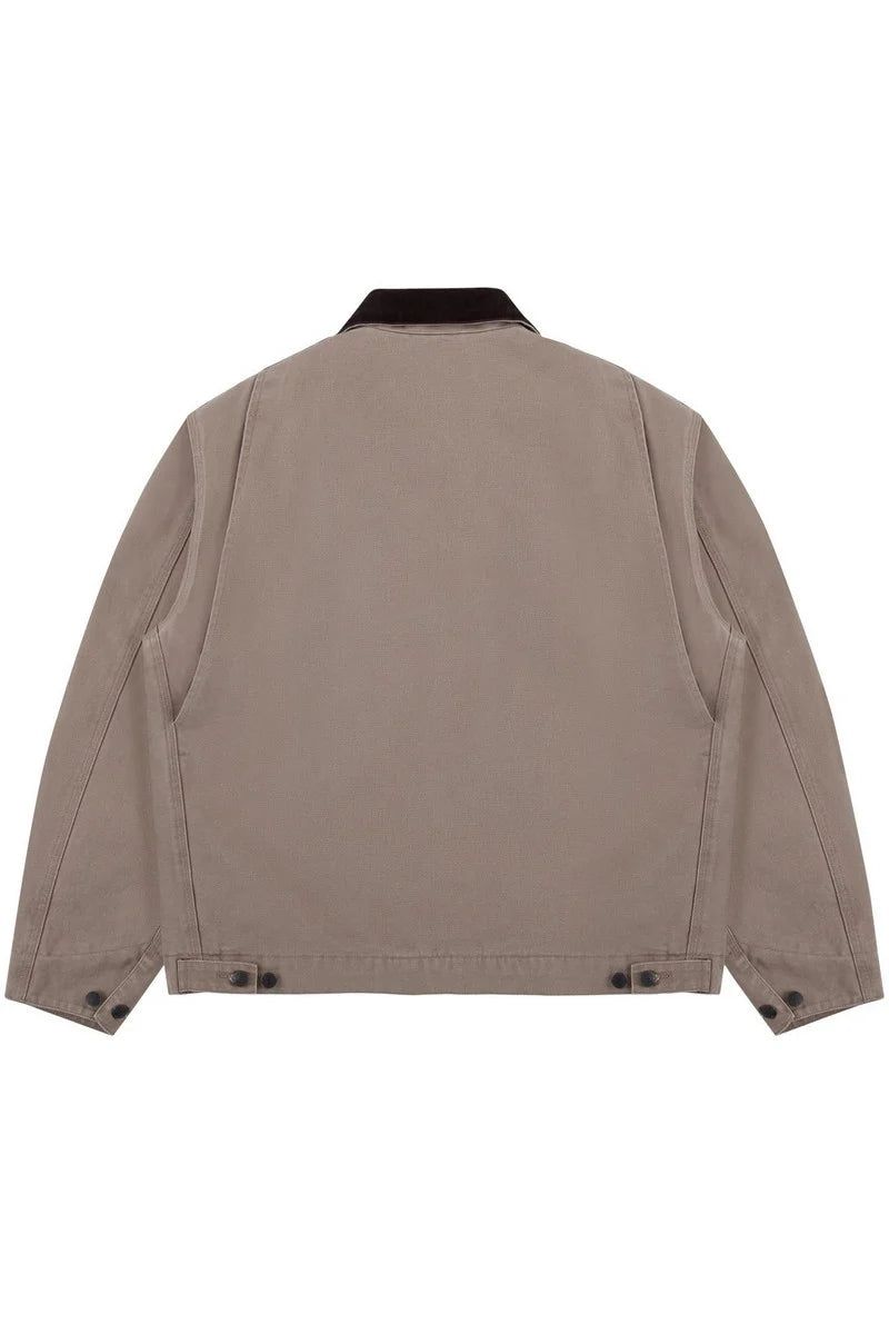 Washed Canvas Padded Detroit Work Jacket