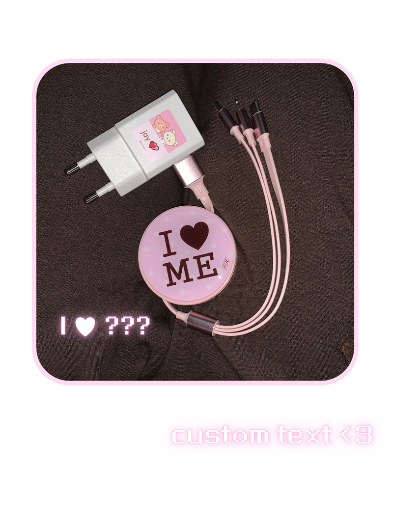 I♥ charging cable