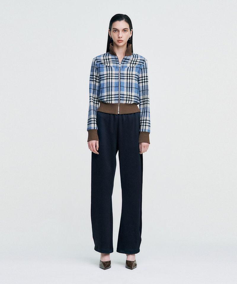 KIMZISU（キムジス）の「Logo Tape Track Pants _ NAVY（Pants）」