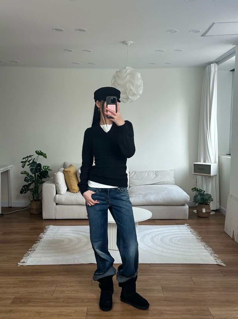 low brush denim