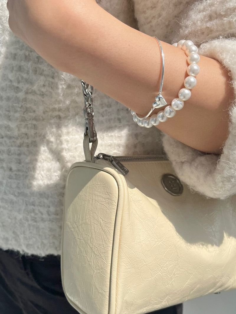 (silver925) Heart circle bracelet