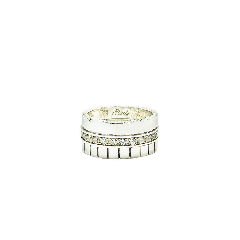 ENGRAVING STONE RING 1 (white)