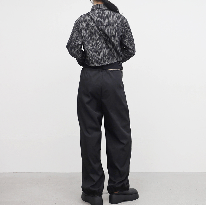 Leehen denim crop jacket