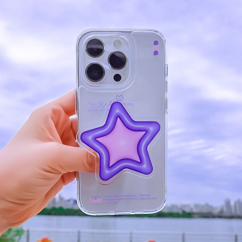 【MADE】Kitty is mine Jelly hard Phone case (2 color)