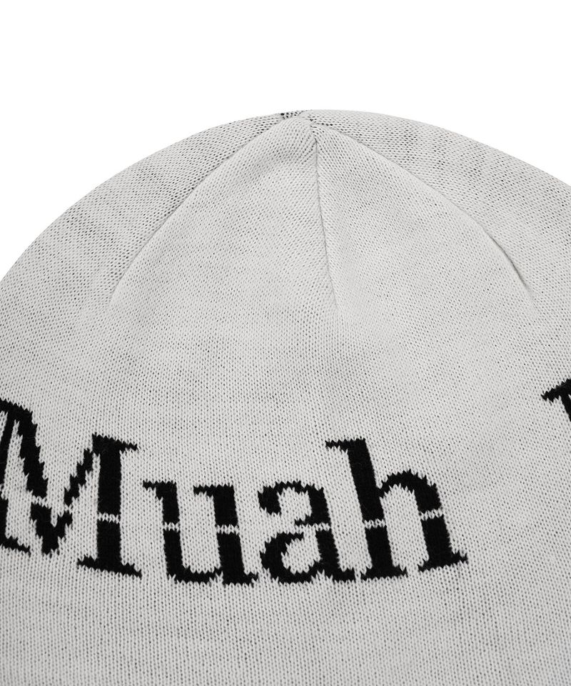 JACQUARD LOGO BEANIE